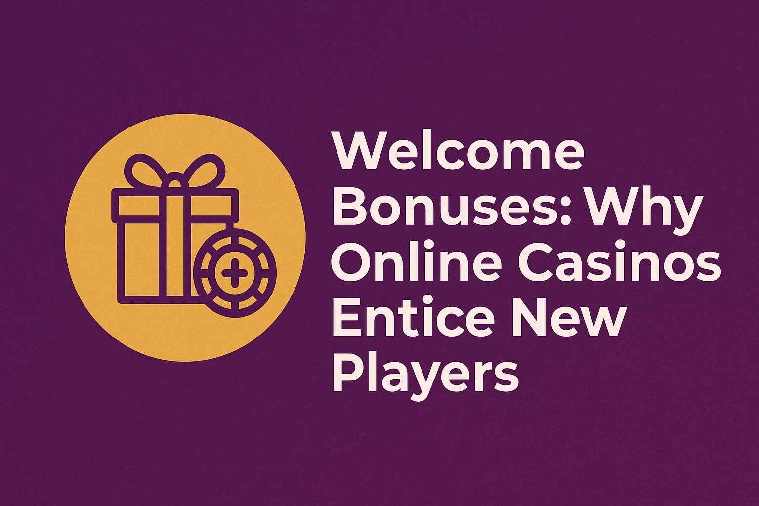 Welcome Bonuses: Why Online Casinos Entice New Players